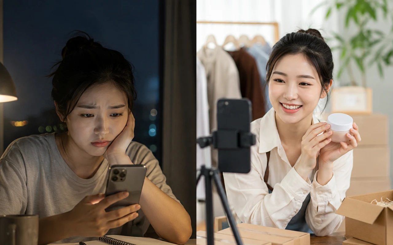 인스타 팔로워가 안 늘 때 보는 7일 콘텐츠 기록표, 좋아요보다 저장과 댓글 먼저 보기 대표 이미지